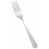 Winco - Windsor Dinner Fork, Medium Weight Vibro Finish, 18/0 Stainless Steel