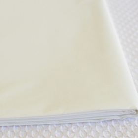 Table Skirt, 29x14 White Plastic