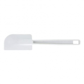 Winco - Scraper with Flat Blade, 10&quot; White Plastic