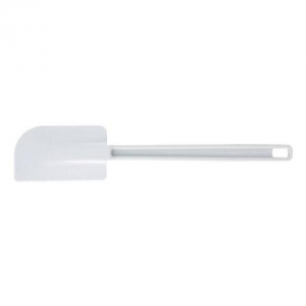 Winco - Scraper with Flat Blade, 14&quot; White Plastic