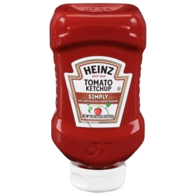 Heinz - Simply Ketchup Inverted Squeeze Bottle, 30/19.5 oz