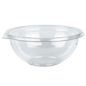 Yocup - Bowl, 32 oz Clear PET Plastic, 7" Round, 300 count
