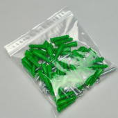Elkay Plastics - Seal/Zip Top Recloseable Bag, Clear Line Single Track, 6x4, 2 mil