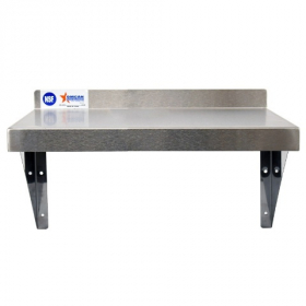 Omcan - Wall Shelf, 12x60 Stainless Steel, each