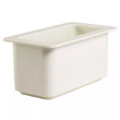 Cambro - ColdFest Food Pan, 1/3 Size, 6&quot; Deep White Plastic, each