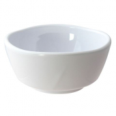 Bowl, 19 oz White Melamine, 12 count