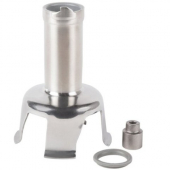 Robot Coupe - Bell Cover Assembly with Removable Blade, Stainless Steel, each