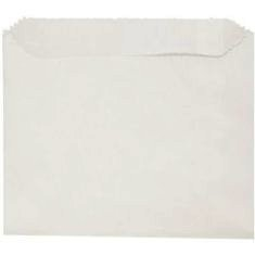 French Fry Bag, #3, White, 4.5x3