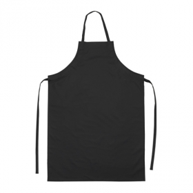 Winco - Dishwashing Apron, 25.5x40 Black Lightweight Nylon, each