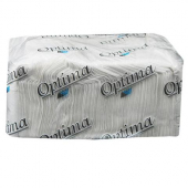 Allied West - Optima Off Fold Dispenser Napkin, 1-Ply White, 13x12