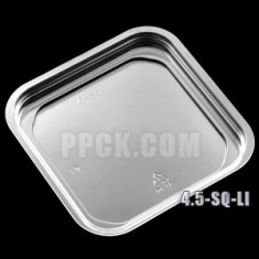 Deli Container Lid, 4.5&quot; Square Inner Lid