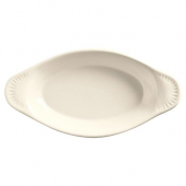 World Tableware - Bedrock Ovenware Welsh Rarebit, 15 oz Cream White Porcelain