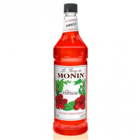 Monin - Hibiscus Syrup, 4/1 Ltr