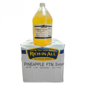 Rich-In-All - Pineapple Syrup, Ready-to-Use, 4/1