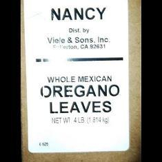 Nancy Brand - Oregano Leaves, Whole Mexican, 4 Lb