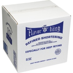 Flavor King Shortening, Blue (Beef Fat), For Deep Frying