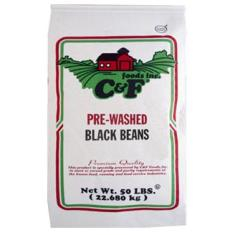 C&amp;F - Black Beans, Prewashed