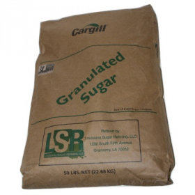 Cargill - Granulated Sugar, 50 Lb
