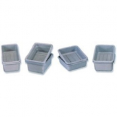 Tough Guys - Tote Box, 16x22x5 Gray, 12 count