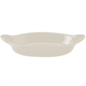 Hall China - Rarebit/Au Gratin Dish, 12 oz Oval Ivory (American White), 24 count