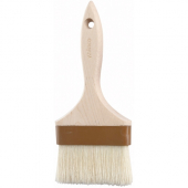 Winco - Pastry/Basting Brush with Boar Bristles, 4&quot; Flat