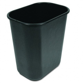 Boardwalk - Waste Basket, 28 Quart Black Soft-Sided