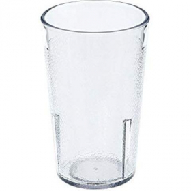 Cambro - Colorware Tumbler, 5.2 oz Clear Pebbled Plastic