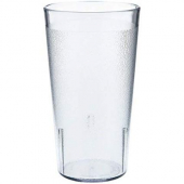 Cambro - Colorware Tumbler, 16.4 oz Clear Pebbled Plastic