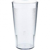 Cambro - Colorware Tumbler, 22 oz Clear Pebbled Plastic