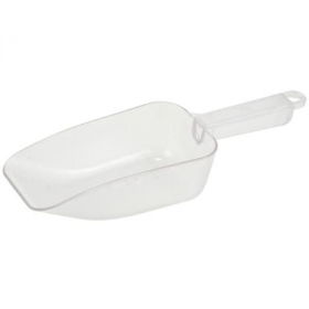 Winco - Scoop, 5 oz Clear PC Plastic