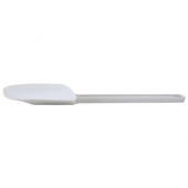 Winco - Scraper with Bowl Shape Silicone Head, 14&quot; White