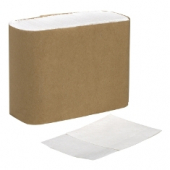 Tork Universal Dispenser Napkin, 1-Ply White Daintifold Lowfold 10x12