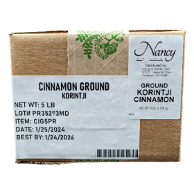 Nancy Brand - Cinnamon, Ground Korintji, 5 Lb