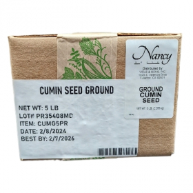 Nancy Brand - Cumin Seed, Ground, 5 LB