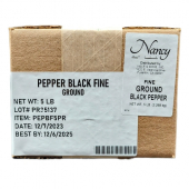 Nancy Brand - Black Pepper, Fine, 5 Lb