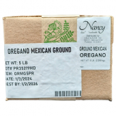 Nancy Brand - Oregano Leaves, Ground Mexican, 5 Lb