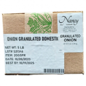 Nancy Brand - Onion, Granulated, 5 Lb