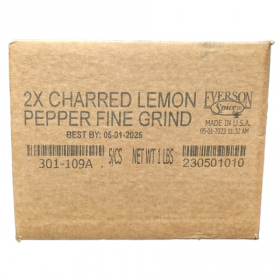 Charred Lemon Pepper, 5/1 Lb