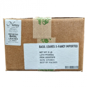 Nancy Brand - Basil Leaves, Whole, 5 Lb