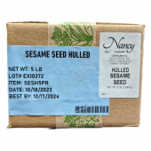 Nancy Brand - Sesame Seed, Hulled, 5 Lb