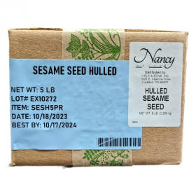 Nancy Brand - Sesame Seed, Hulled, 5 Lb