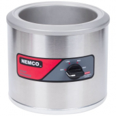 Nemco - Countertop Food Warmer, 7 Qt Stainless Steel, 120V, 550W