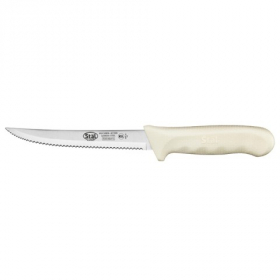 Utility Knife, 5&quot; German Steel with White Handle, each