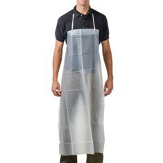 Apron, Clear Vinyl Dishwashing, 36x43