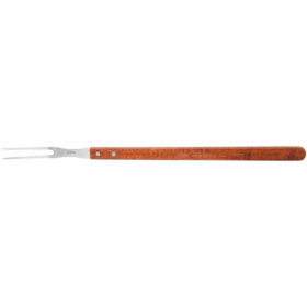 Winco - Pot Fork with Wooden Handle, 21.875&quot; Overall Length, each