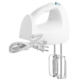 Hamilton Beach - Hand Mixer, 6 Speed White with Beaters, Whisk and Snap-On Case, each