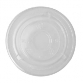 Karat Earth - Eco-Friendly Flat Lid with No Hole, 12-24 oz PLA Plastic, 1000 count