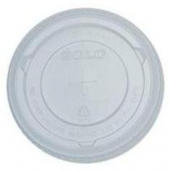 Dart - Lid, Clear PET Plastic Cold Drink Lid with Straw Slot, Fits 32 oz cups