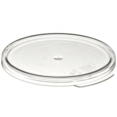 Cambro - Camwear Rounds Food Storage Container Lid, Clear PC Plastic, Fits 2/4 qt Containers