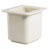 Cambro - ColdFest Food Pan, 1/6 Size 6&quot; Deep White Plastic
